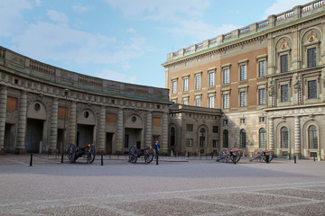 Fototapeta na wymiar Sztokholm - Palais Royal