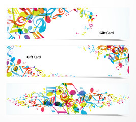 Set of website banners.