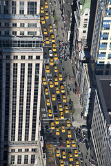 De New Yorkse taxi