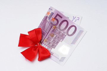 500 euro schein mit schleife