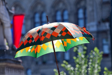 umbrella as parasol