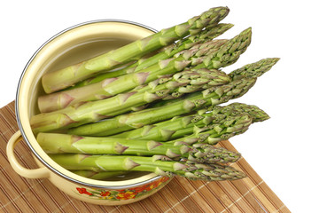 Green asparagus