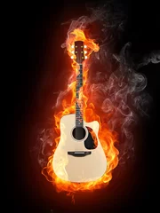 Tafelkleed Akoestische gitaar © Visual Generation