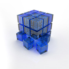 Cubes Competence blue 02