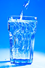 Erfrischendes Mineralwasser