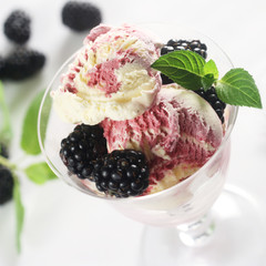 Blackberry Ripple Icecream