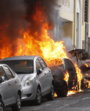 incendio coche