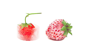 frozen strawberry