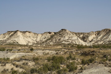 Fototapeta na wymiar Bardenas Desert, Navarra, Hiszpania.