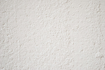 white painted concreet wall