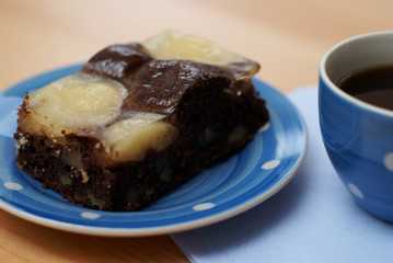 tasse kaffee mit kuchen