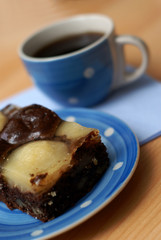 tasse kaffee mit kuchen