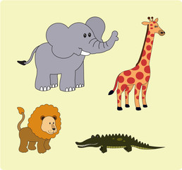 Wild Animals Set