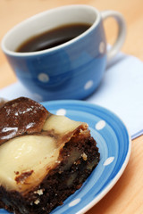 tasse kaffee mit kuchen