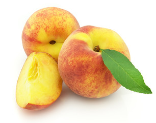 Ripe peach