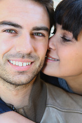 Obraz premium Portrait d'un jeune couple