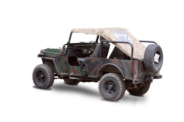 old military jeep © Grafvision