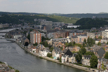Fototapeta na wymiar Namur w Belgii, stolicy regionu Walonii