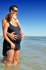 Couple dont la maman est enceinte
