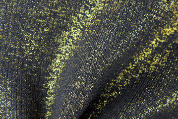golden black fabric texture © severija