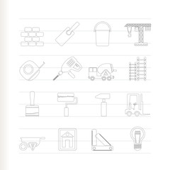 Construction and Building icons - vector Icon Set