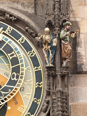 Fototapeta na wymiar The Astronomical Clock, Prague.