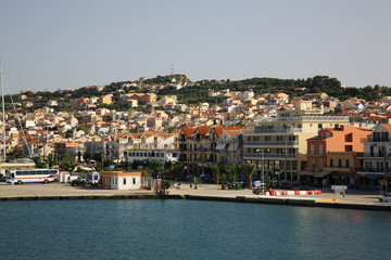 Fototapeta na wymiar View of the capital of Kefalonia