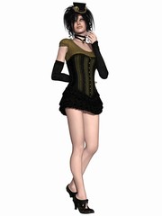 Fototapeta premium Viktorianische Kleidung