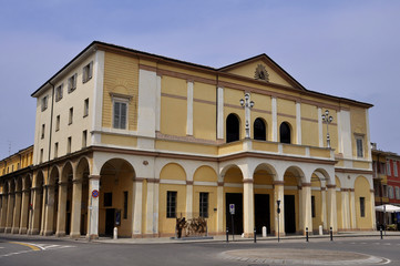 Fototapeta na wymiar Reggio Emilia Teatr Ariosto Emilia Romagna