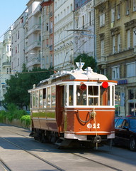 Fototapeta na wymiar Old tram