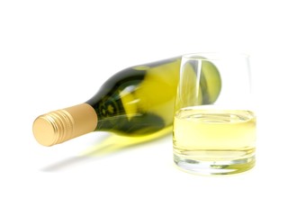 Fototapeta premium White Wine