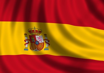 Fahne Spanien