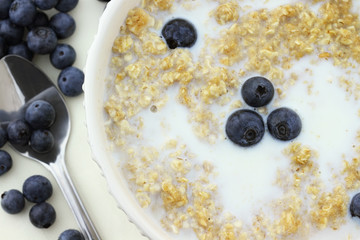 Hot Oatmeal and Fruit