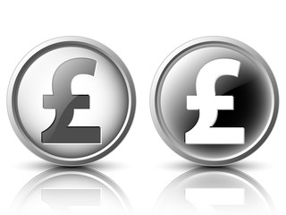 Obraz premium Vector icons in the light and dark tones for web design