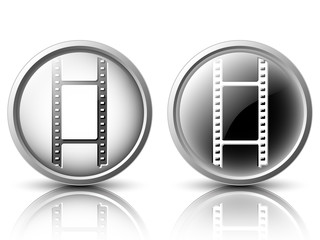 Vector icons in the light and dark tones for web design