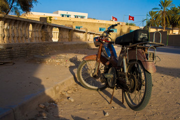 Fototapeta premium Ciclomotore Tunisia