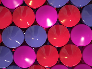 colors 3d illustration for web design or background