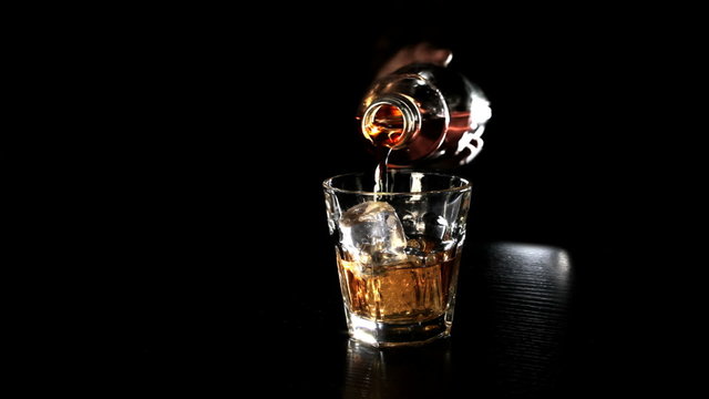 whiskey on ice