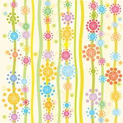 Fototapeta premium Vector seamless pattern for your design
