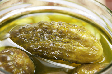 eingelegte Gurken
