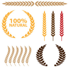 Wheat Icon Set