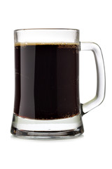 Mug of dark beer