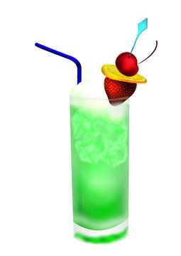 Cocktail Cherry Green