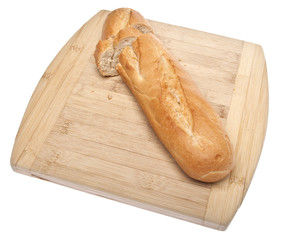 Fresh Sliced Loaf of Bread