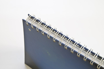 Binder of a notebook.