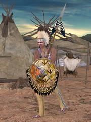 Indien d& 39 Amérique - Cheyenne