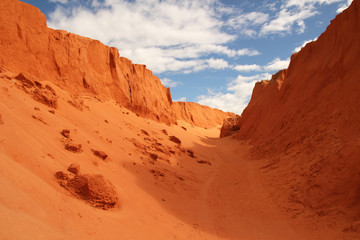 Canoa Quebrada, close to Fortaleza, Brazil