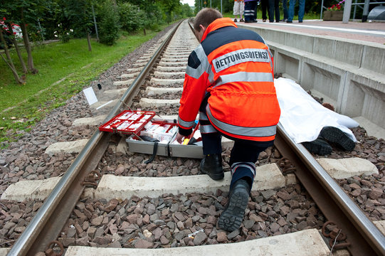 Rettungsdienst im Einsatz