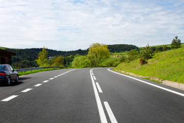 Empty road