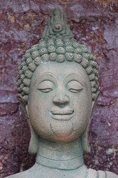 buddha image, Tarae graveyard stupa, Mahasarakam